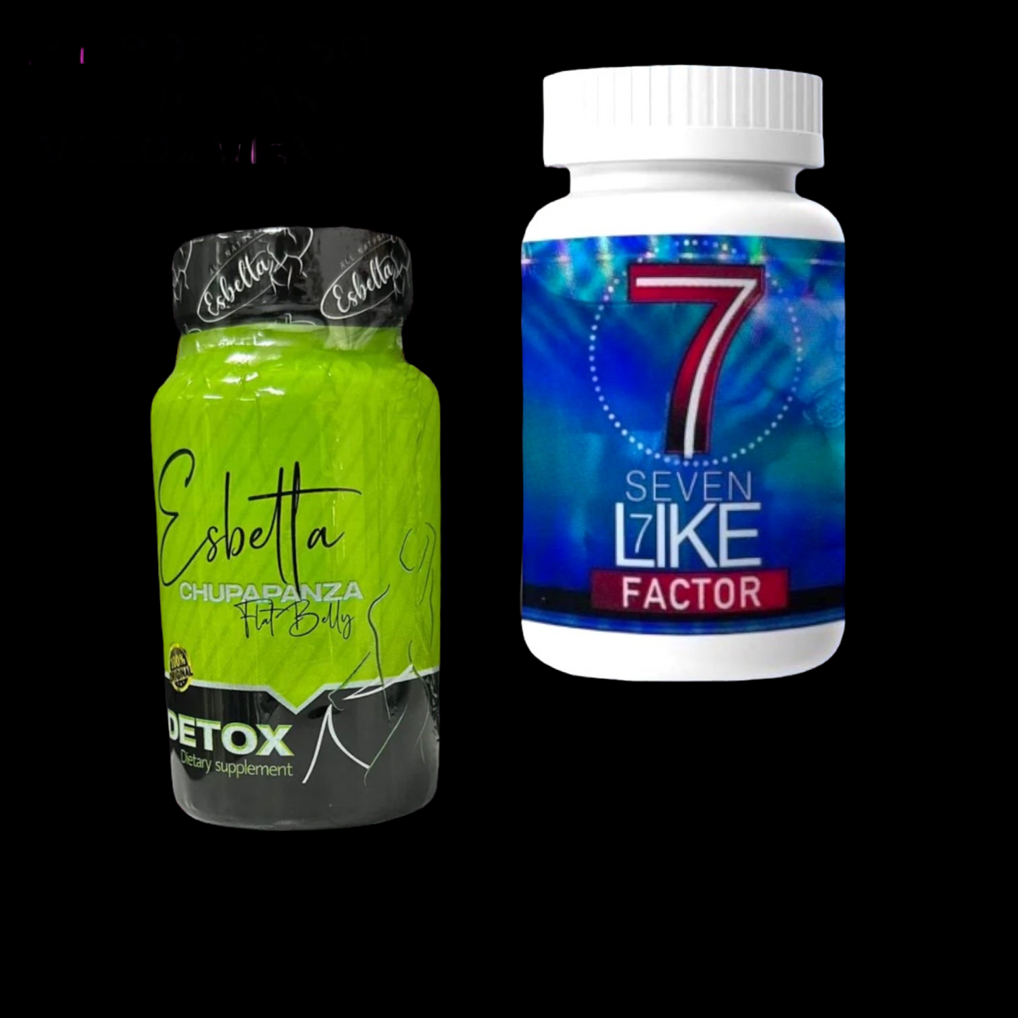 7 like factor + esbelta detox AVAILABLE!