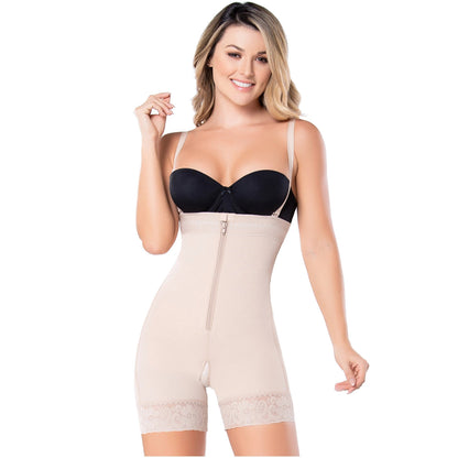 STRAPLESS BODYSUIT TUMMY CONTROL SHAPEWEAR | COLOMBIAN POSPARTUM GIRDLE