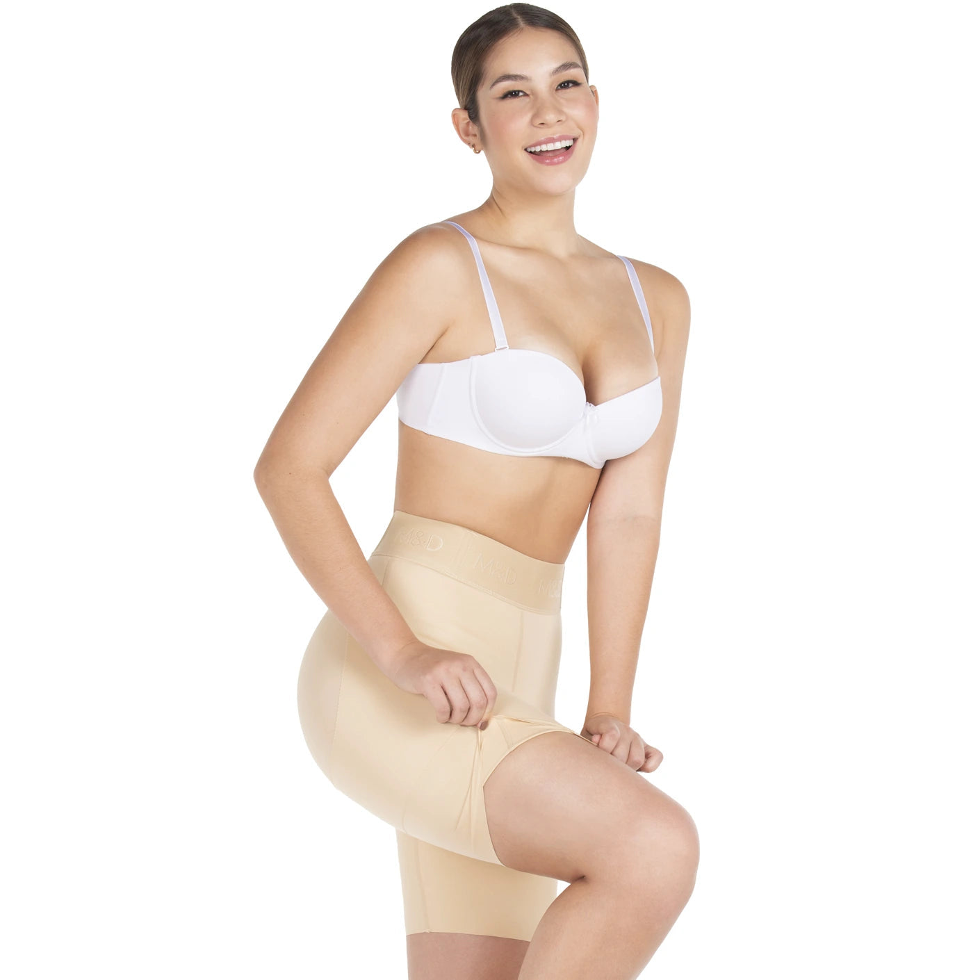 HIGH-WAISTED COMPRESSION SHORTS BODY SHAPER FOR WOMEN