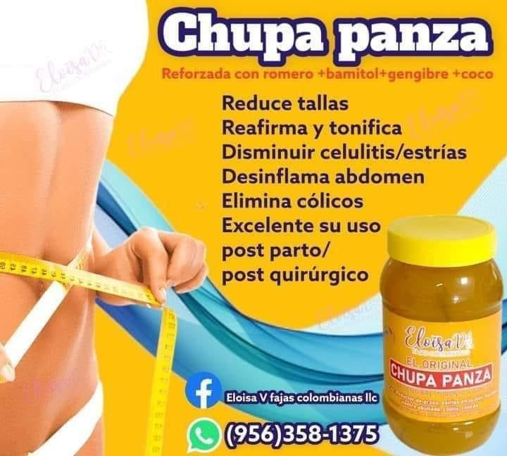 Chupa panza gel